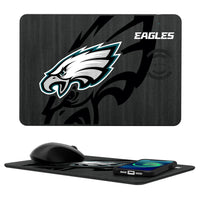 Thumbnail for Philadelphia Eagles Tilt 15-Watt Wireless Charger and Mouse Pad-0