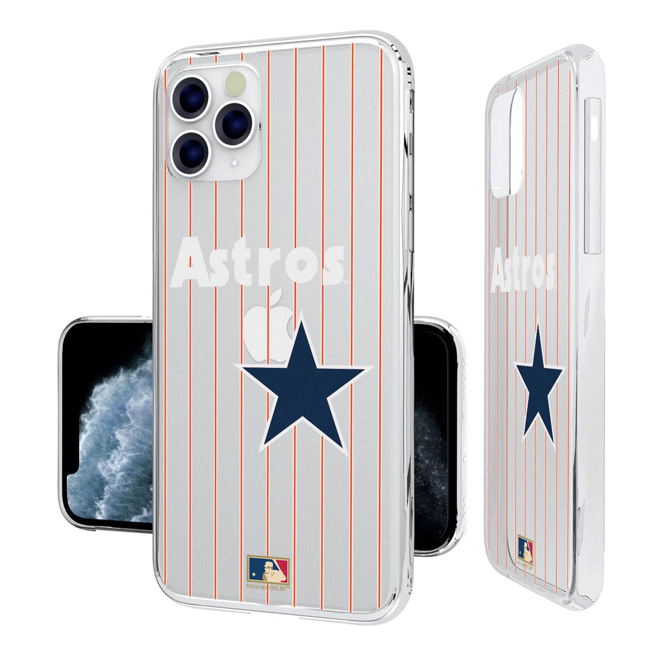 Houston Astros 1975-1981 - Cooperstown Collection Pinstripe Clear Case-7