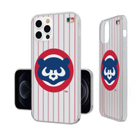 Thumbnail for Chicago Cubs Home 1979-1998 - Cooperstown Collection Pinstripe Clear Case-5