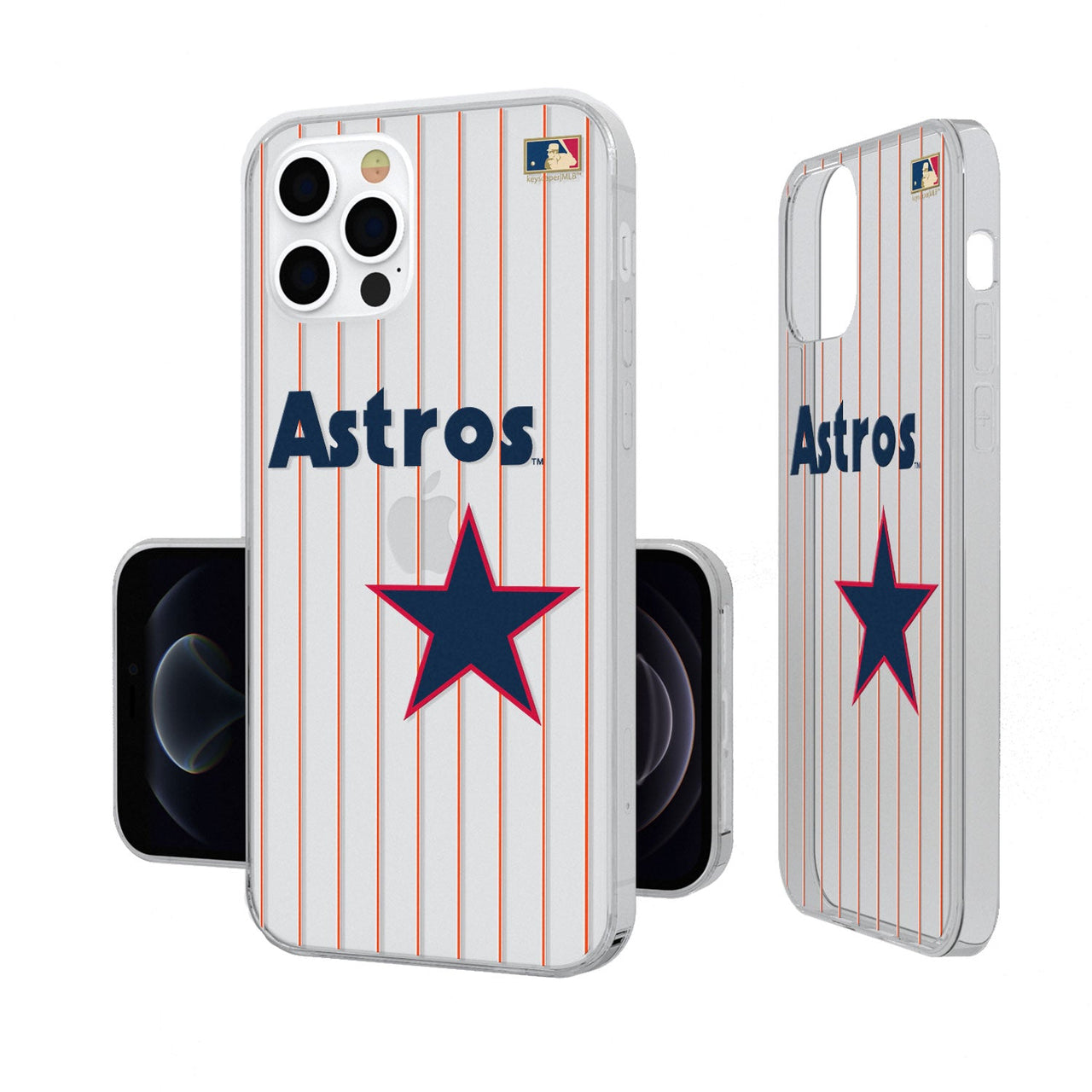 Houston Astros 1975-1981 - Cooperstown Collection Pinstripe Clear Case-5