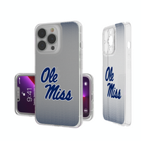 Thumbnail for Mississippi Ole Miss Rebels Linen Clear Phone Case-0