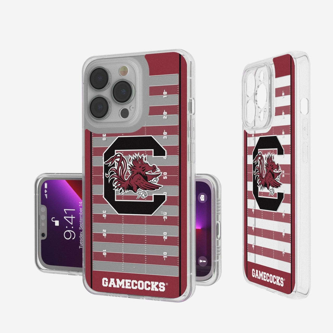 South Carolina Fighting Gamecocks Football Field Clear Case-0