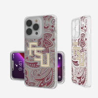 Thumbnail for Florida State Seminoles Paisley Clear Case-0