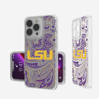 Thumbnail for Louisiana State University Tigers Paisley Clear Case-0