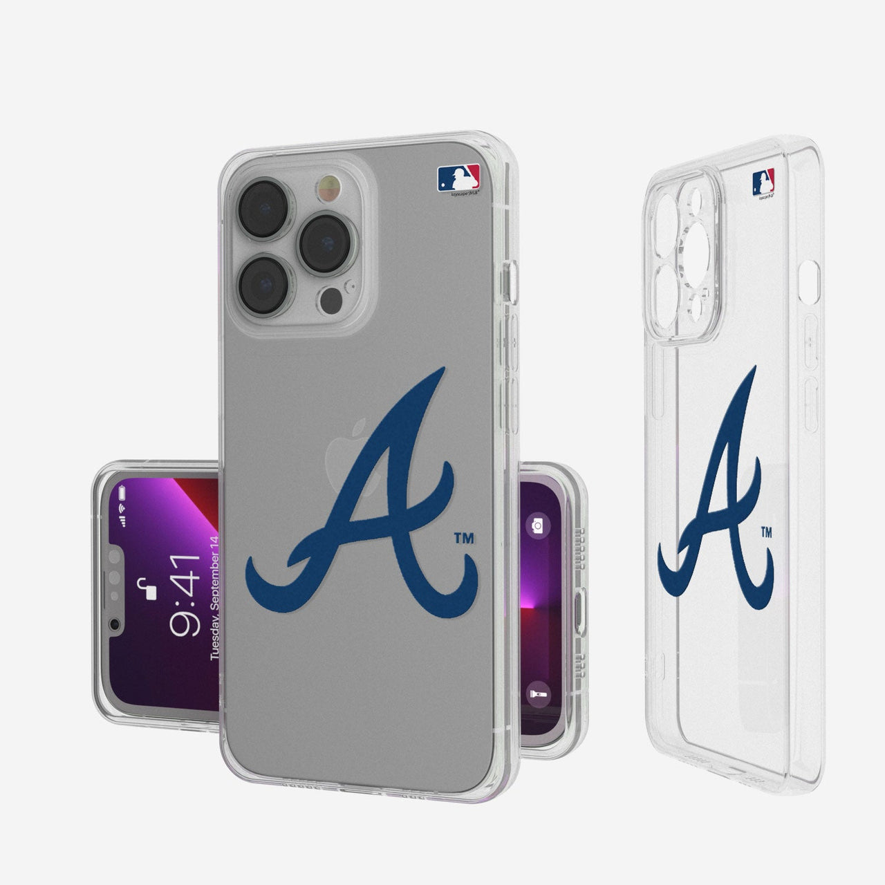 Atlanta Braves Insignia Clear Case-0