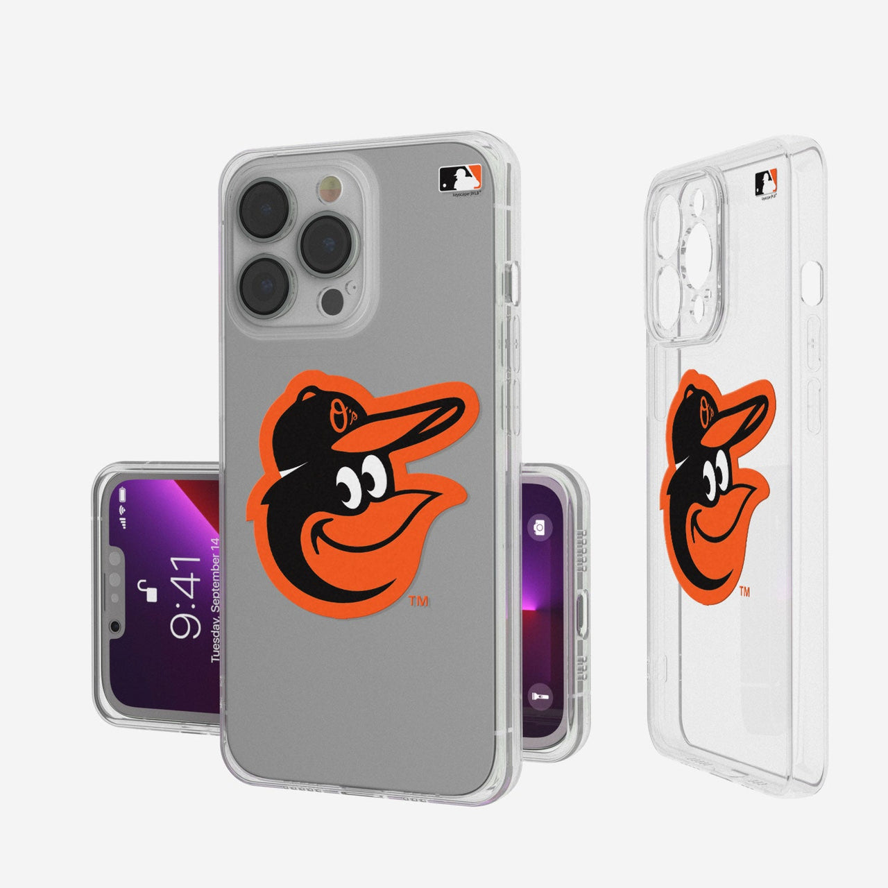 Baltimore Orioles Insignia Clear Case-0