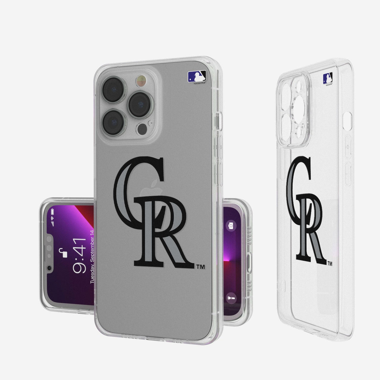 Colorado Rockies Insignia Clear Case-0