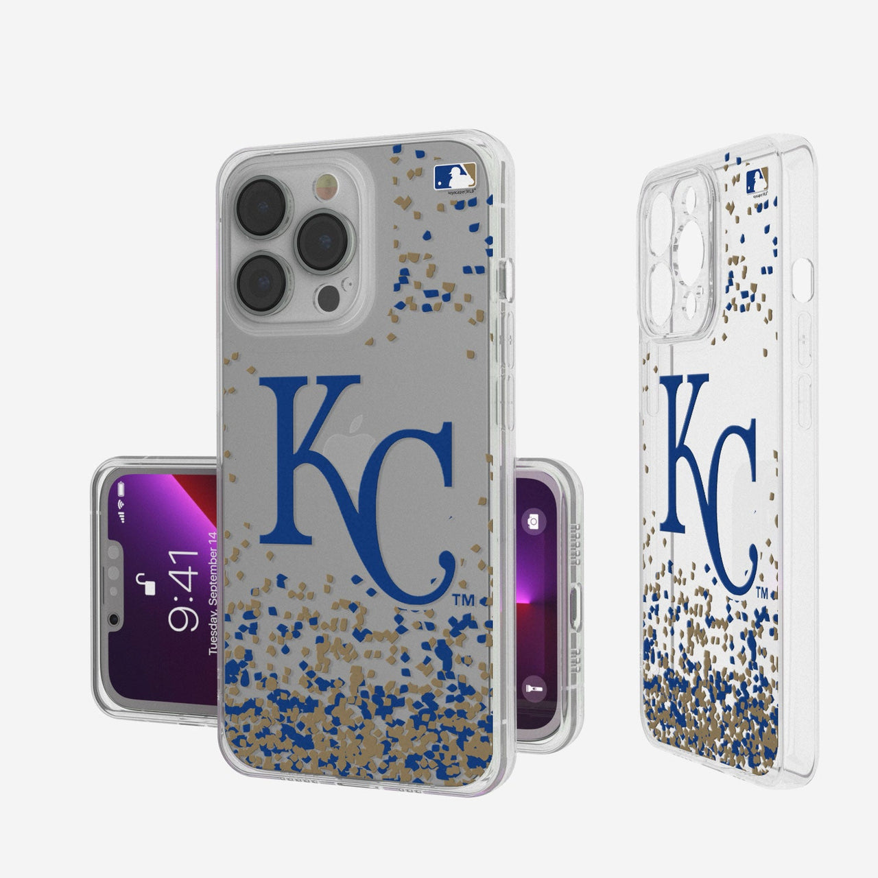 Kansas City Royals Confetti Clear Case-0