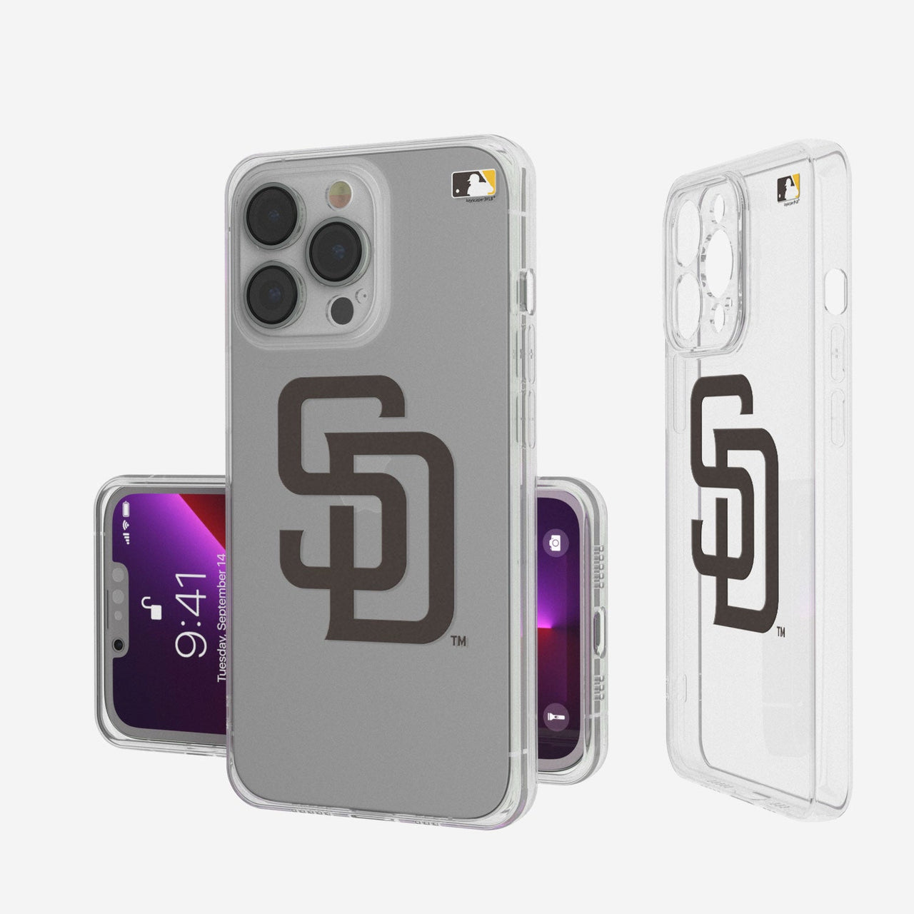 San Diego Padres Insignia Clear Case-0