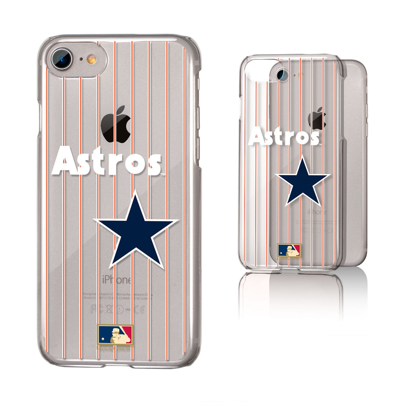 Houston Astros 1975-1981 - Cooperstown Collection Pinstripe Clear Case-14