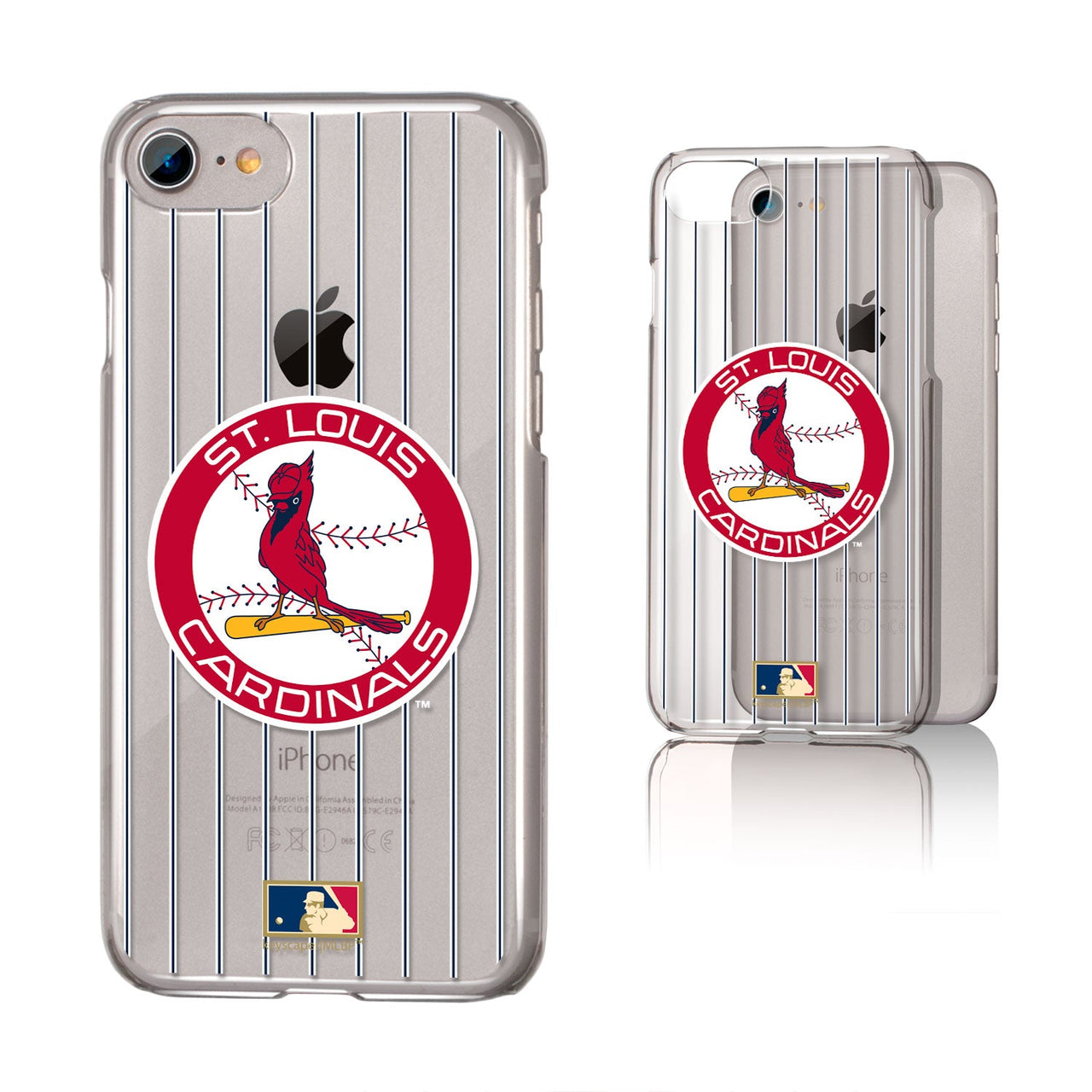 St Louis Cardinals 1966-1997 - Cooperstown Collection Pinstripe Clear Case-14