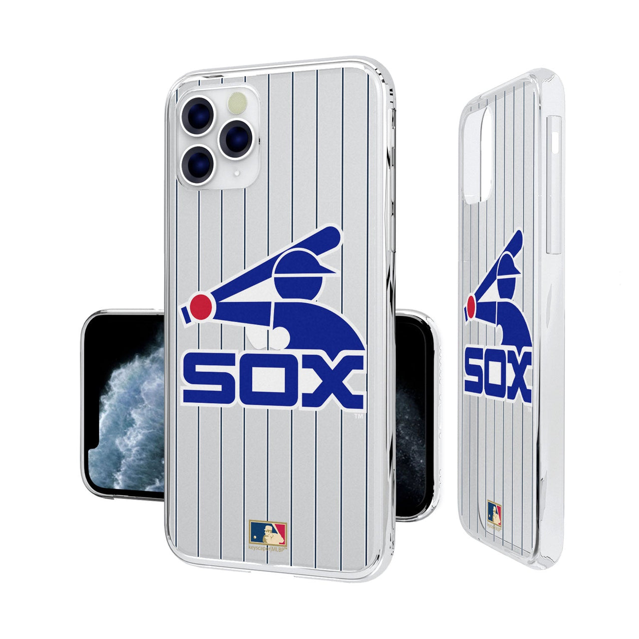 Chicago White Sox 1976-1981 - Cooperstown Collection Pinstripe Clear Case-8