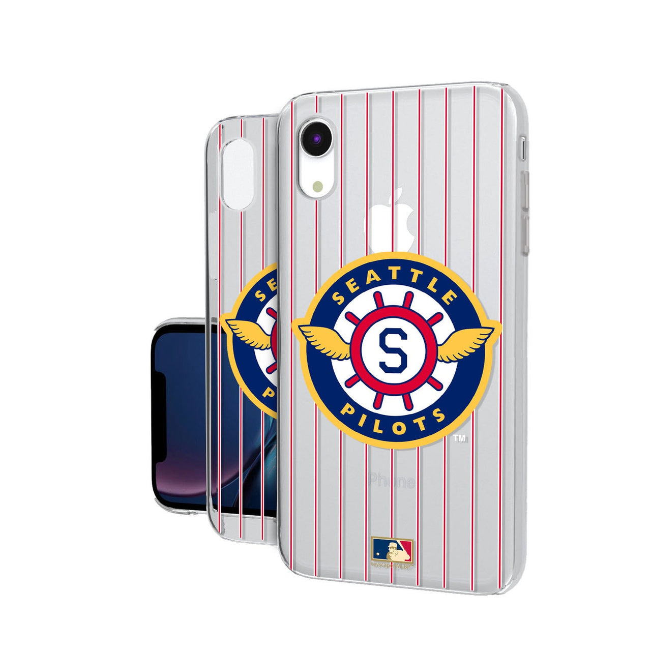 Seattle Pilots 1969 - Cooperstown Collection Pinstripe Clear Case-12