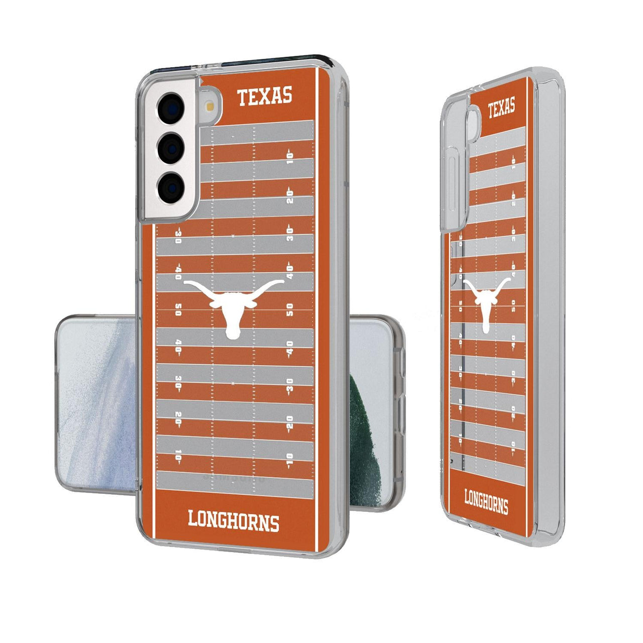 Texas Longhorns Football Field Clear Case-1