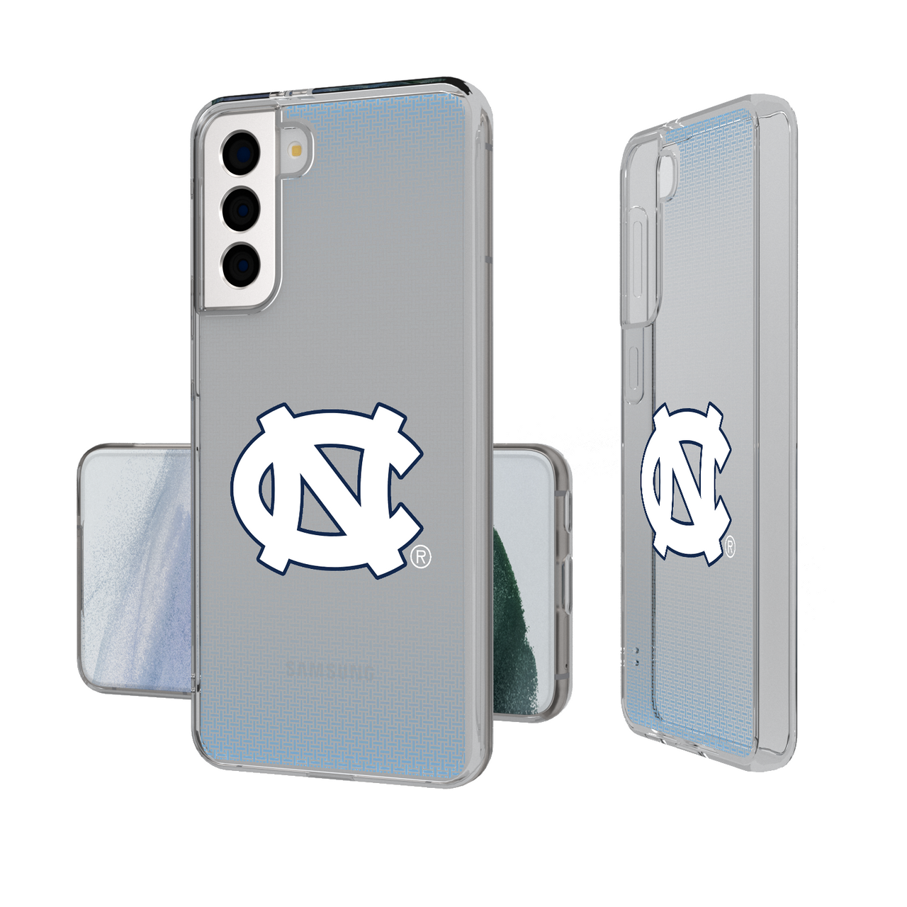 North Carolina Tar Heels Linen Clear Phone Case-1