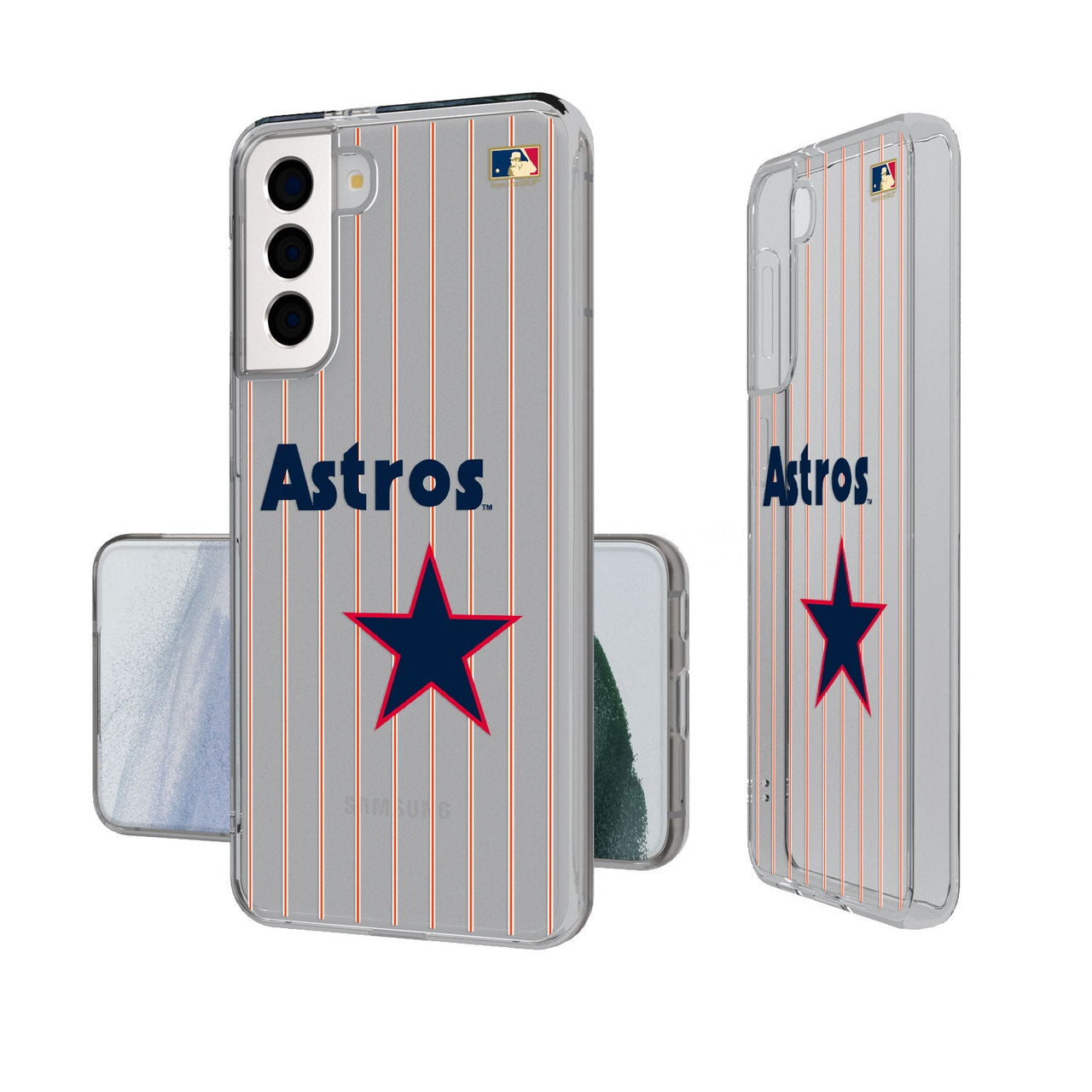 Houston Astros 1975-1981 - Cooperstown Collection Pinstripe Clear Case-16