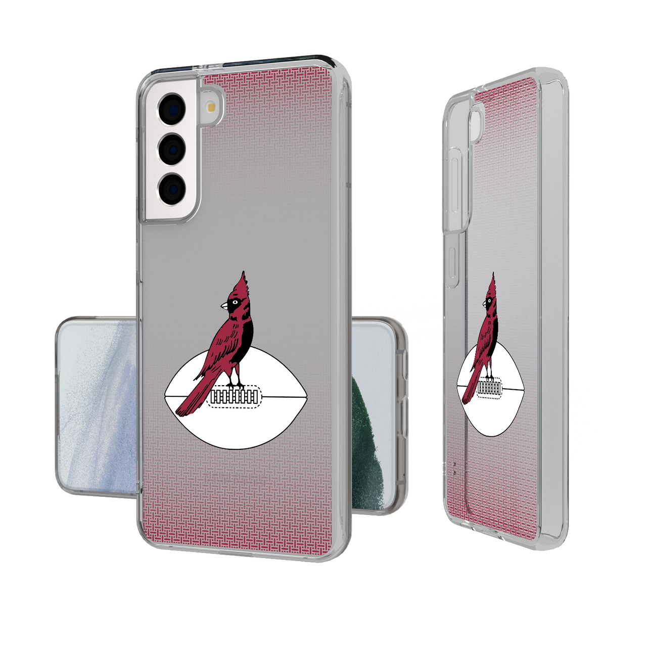 Chicago Cardinals 1947-1959 Historic Collection Linen Clear Phone Case-1