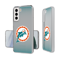 Thumbnail for Miami Dolphins 1966-1973 Historic Collection Linen Clear Phone Case-1