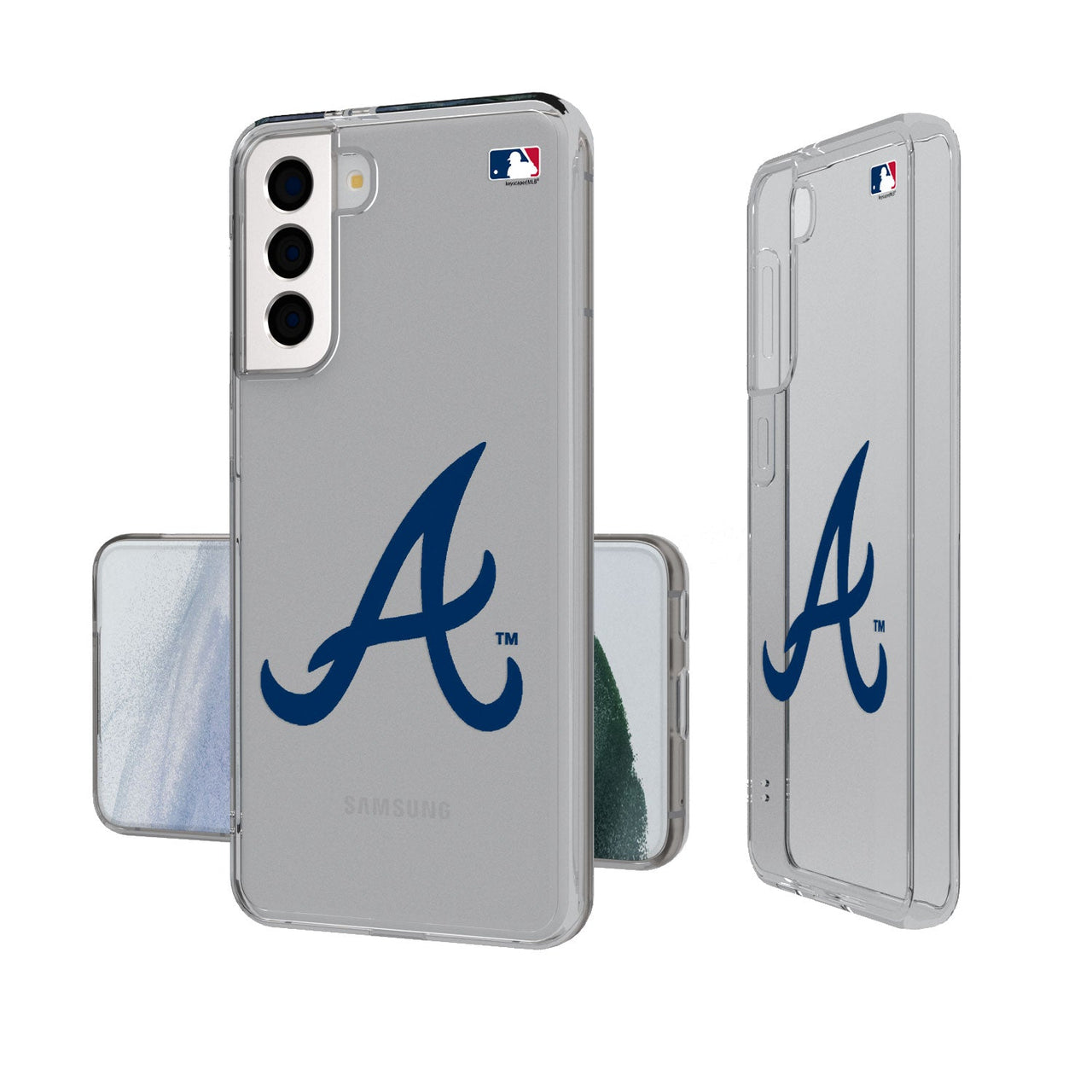 Atlanta Braves Insignia Clear Case-11