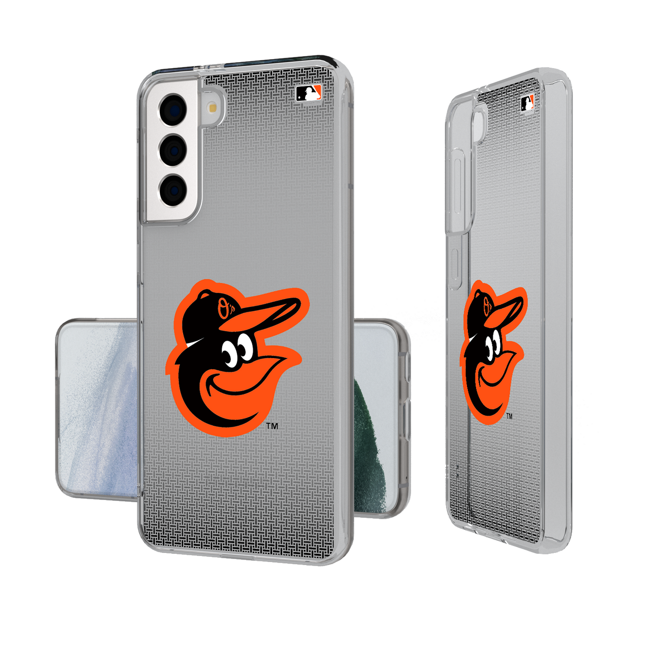 Baltimore Orioles Linen Clear Phone Case-1