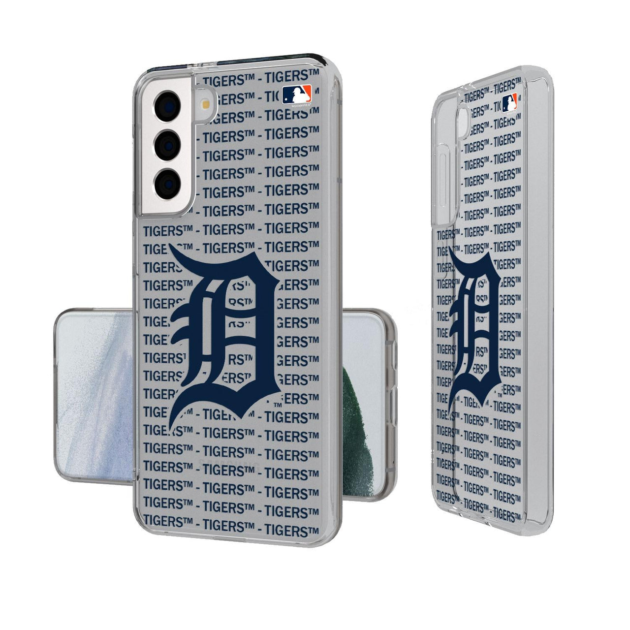 Detroit Tigers Blackletter Clear Case-1