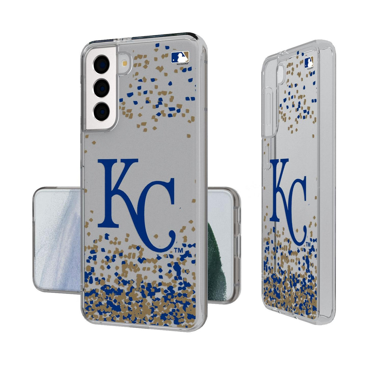 Kansas City Royals Confetti Clear Case-1