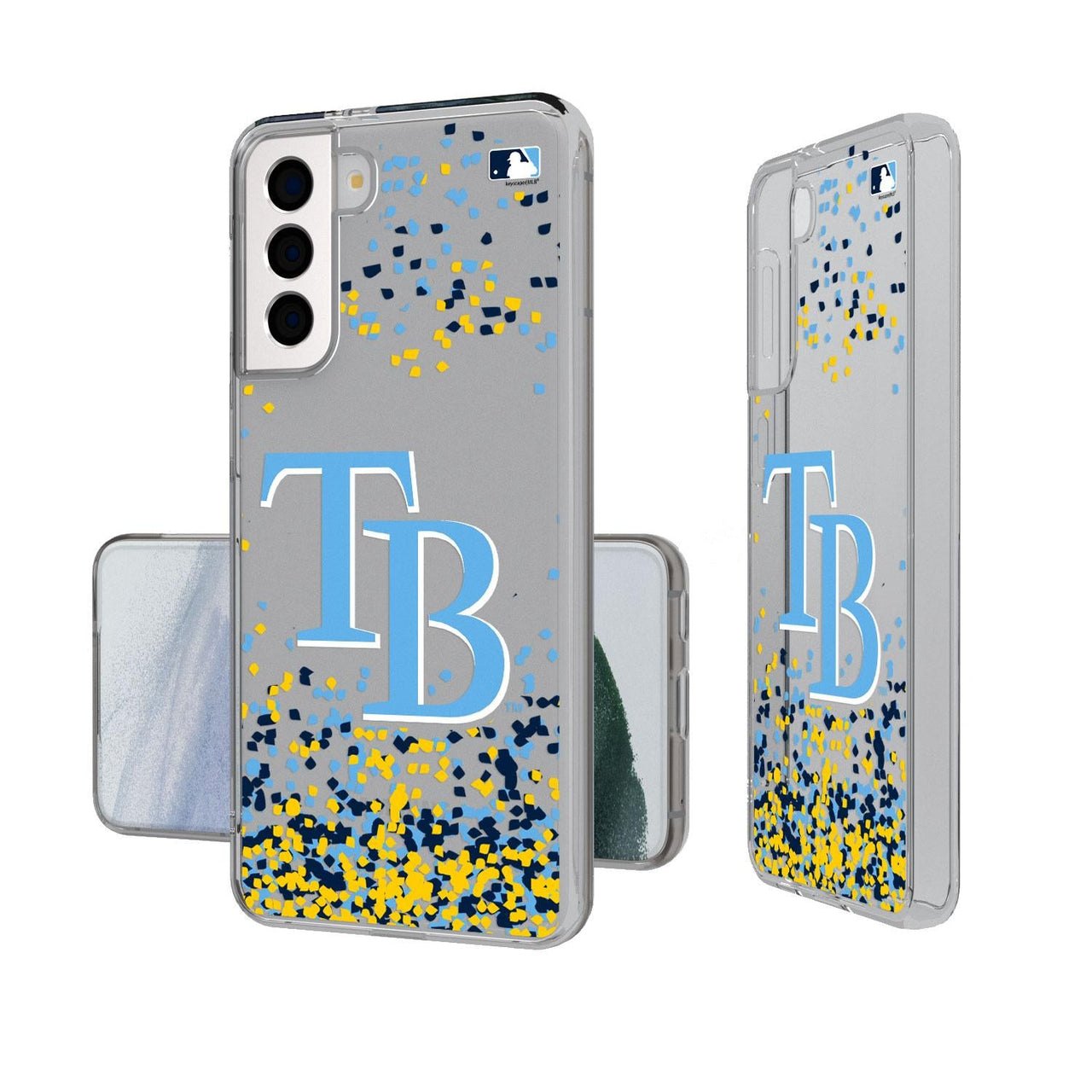 Tampa Bay Rays Confetti Clear Case-1