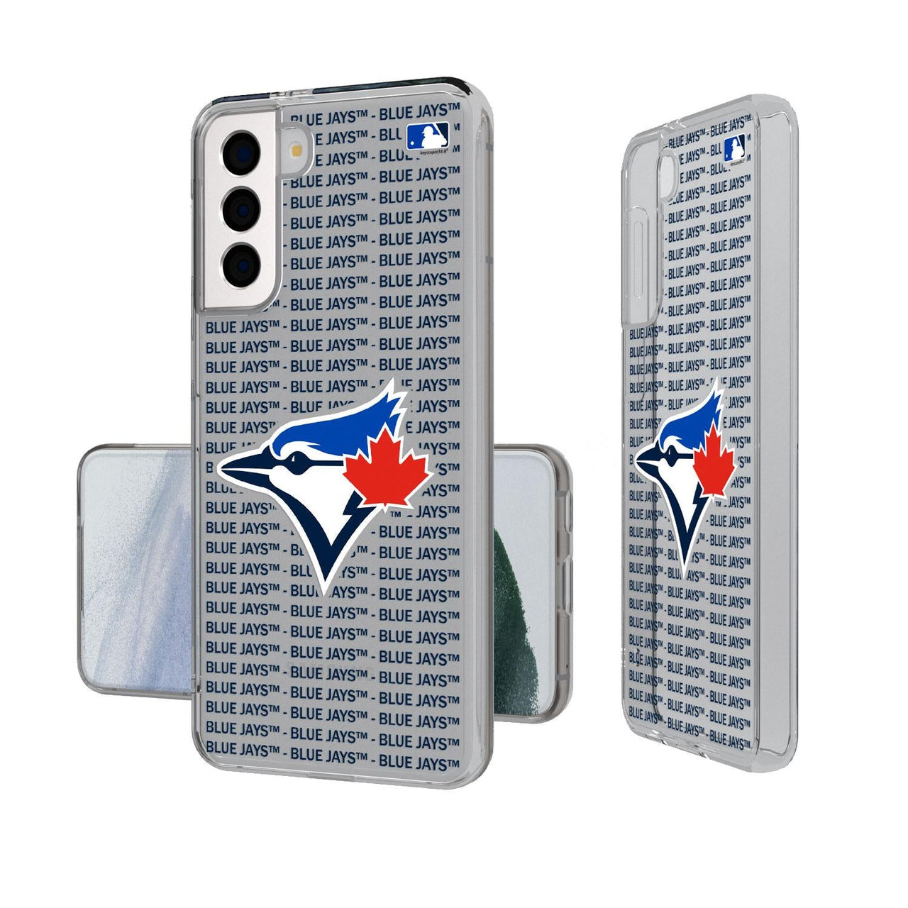 Toronto Blue Jays Blackletter Clear Case-1