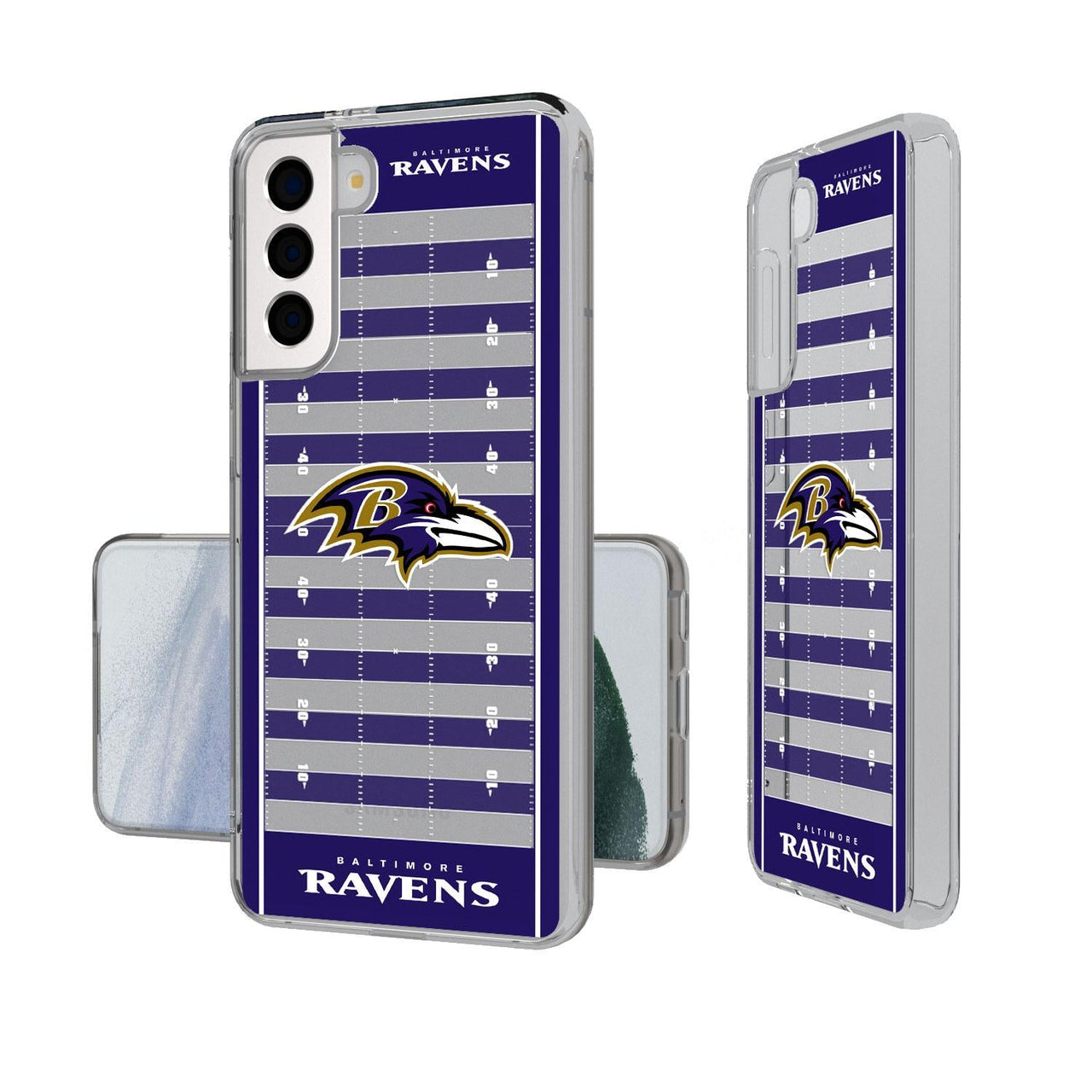 Baltimore Ravens Football Field Clear Case-1