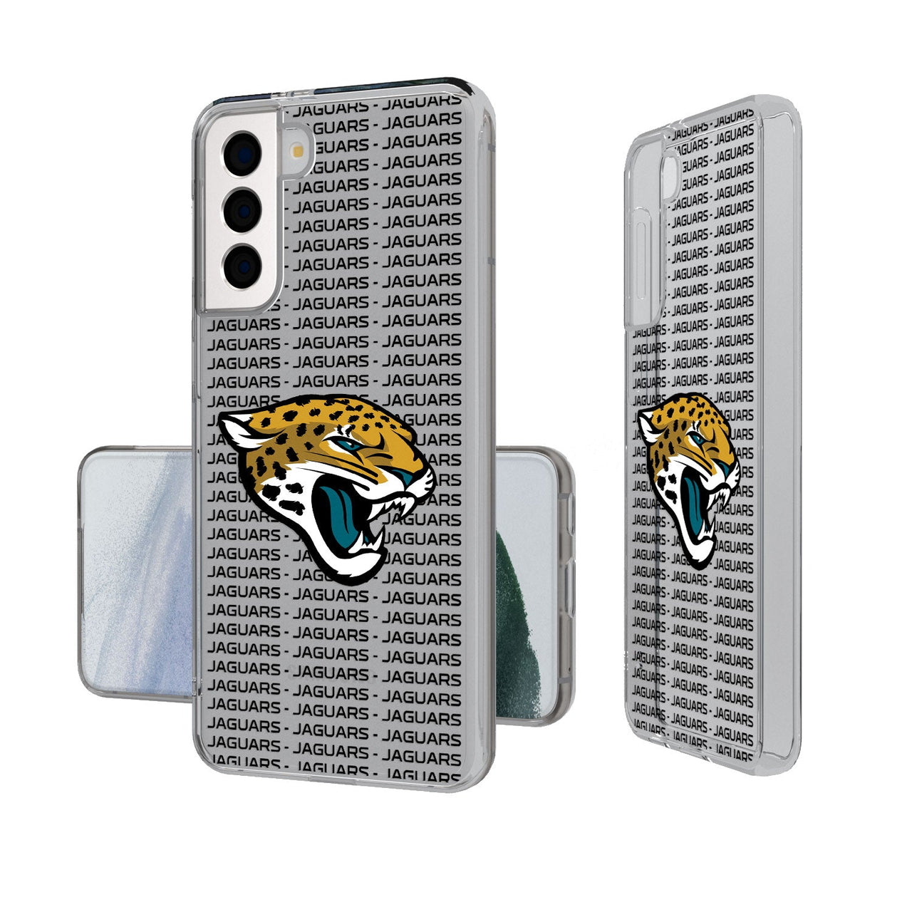 Jacksonville Jaguars Blackletter Clear Case-19