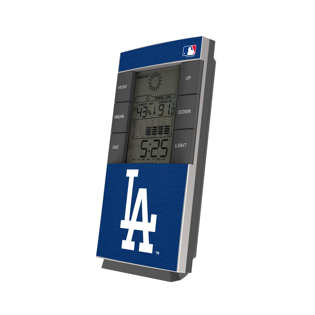 LA Dodgers Solid Digital Desk Clock-0