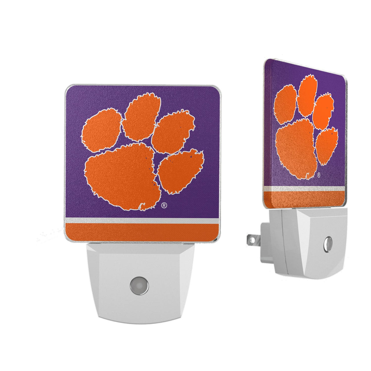 Clemson Tigers Stripe Night Light 2-Pack-0