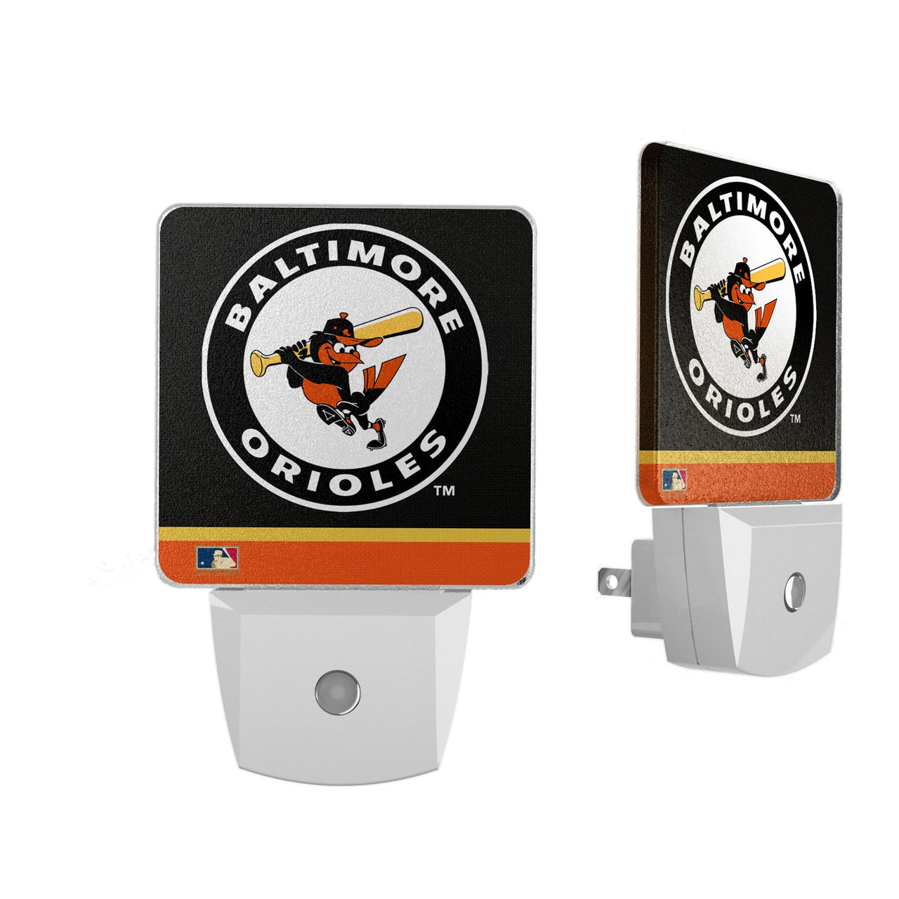 Baltimore Orioles 1966-1969 - Cooperstown Collection Stripe Night Light 2-Pack-0