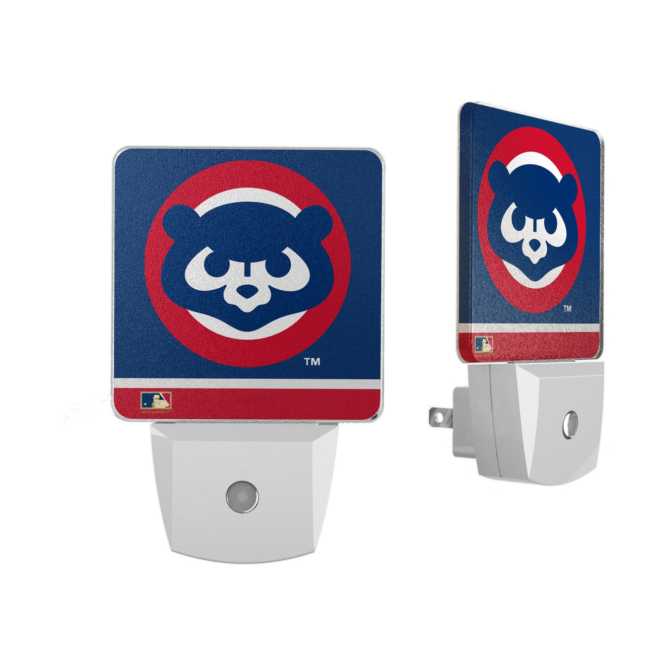 Chicago Cubs Home 1979-1998 - Cooperstown Collection Stripe Night Light 2-Pack-0