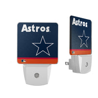 Thumbnail for Houston Astros 1975-1981 - Cooperstown Collection Stripe Night Light 2-Pack-0