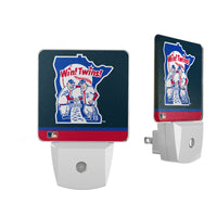 Thumbnail for Minnesota Twins 1976-1986 - Cooperstown Collection Stripe Night Light 2-Pack-0