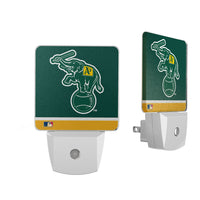 Thumbnail for Oakland As  Home 1988 - Cooperstown Collection Stripe Night Light 2-Pack-0