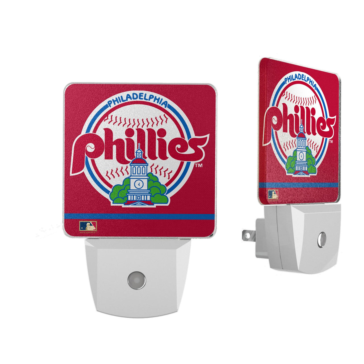 Philadelphia Phillies 1984-1991 - Cooperstown Collection Stripe Night Light 2-Pack-0