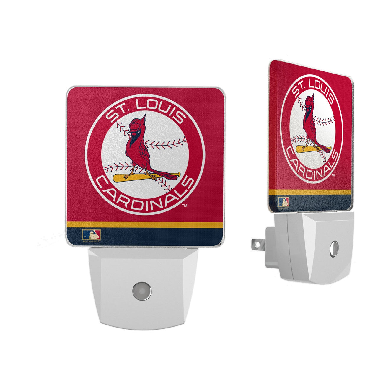 St Louis Cardinals 1966-1997 - Cooperstown Collection Stripe Night Light 2-Pack-0