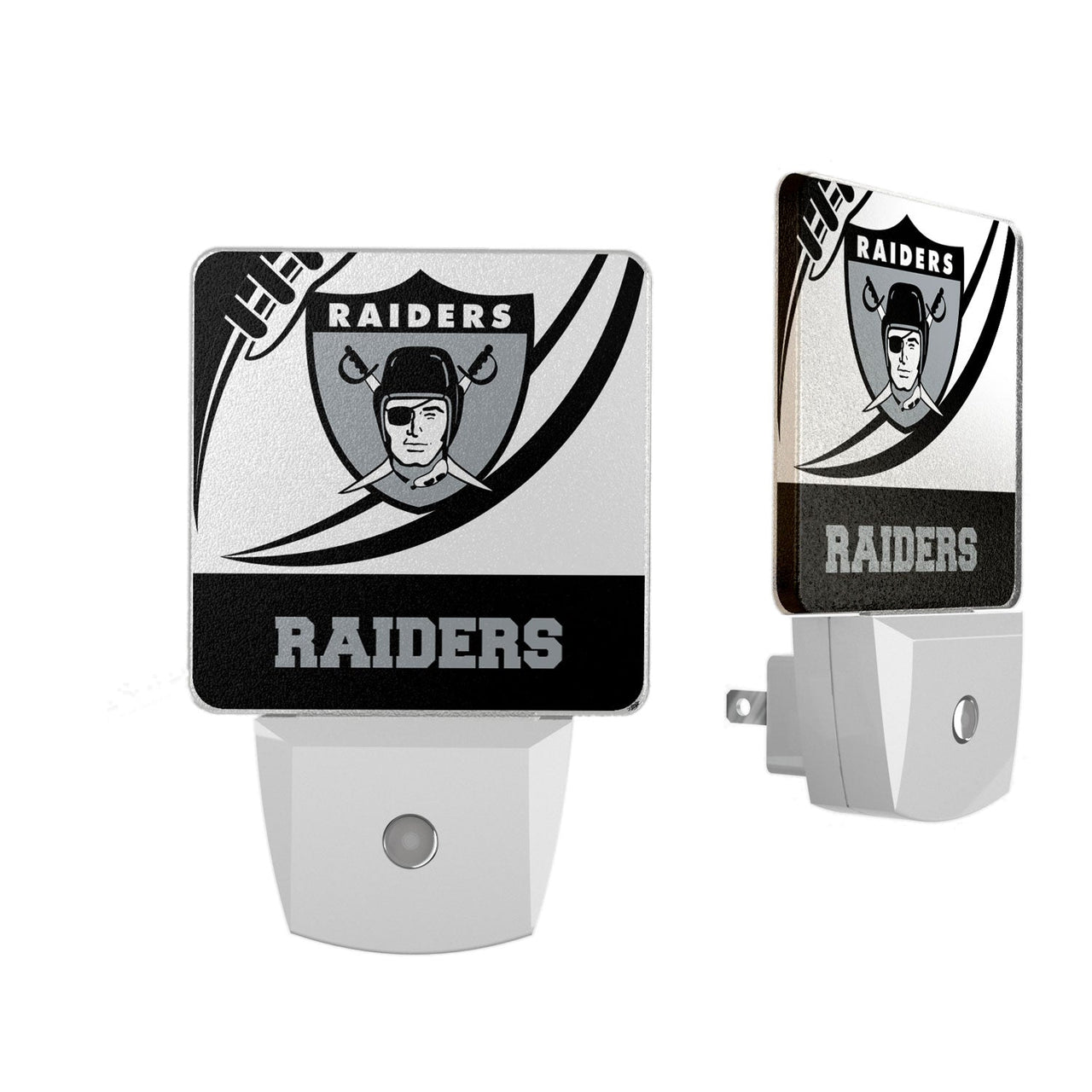 Oakland Raiders 1963 Historic Collection Passtime Night Light 2-Pack-0