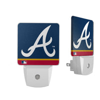 Thumbnail for Atlanta Braves Stripe Night Light 2-Pack-0