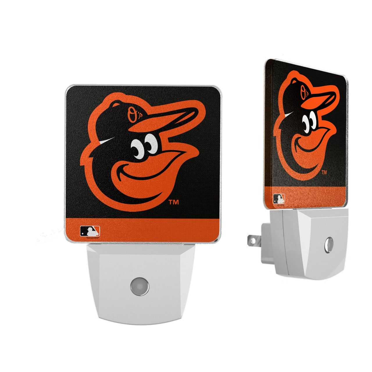 Baltimore Orioles Stripe Night Light 2-Pack-0