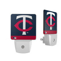 Thumbnail for Minnesota Twins Stripe Night Light 2-Pack-0