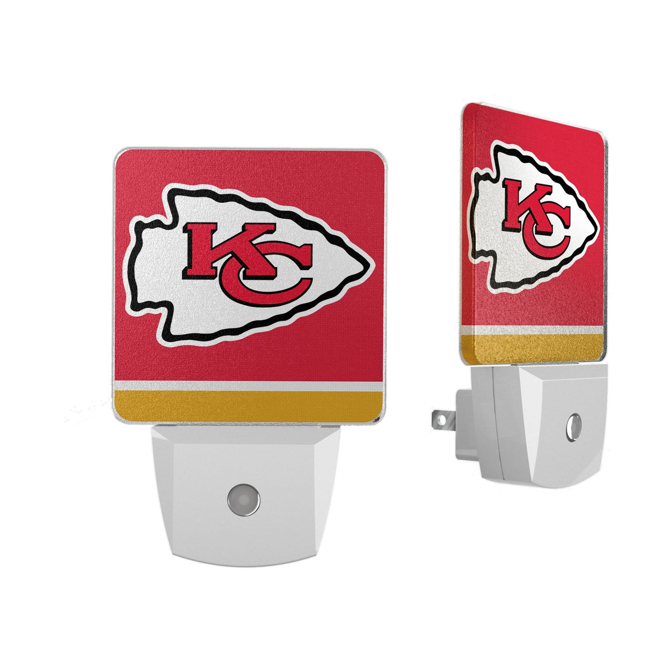 Kansas City Chiefs Stripe Night Light 2-Pack-0